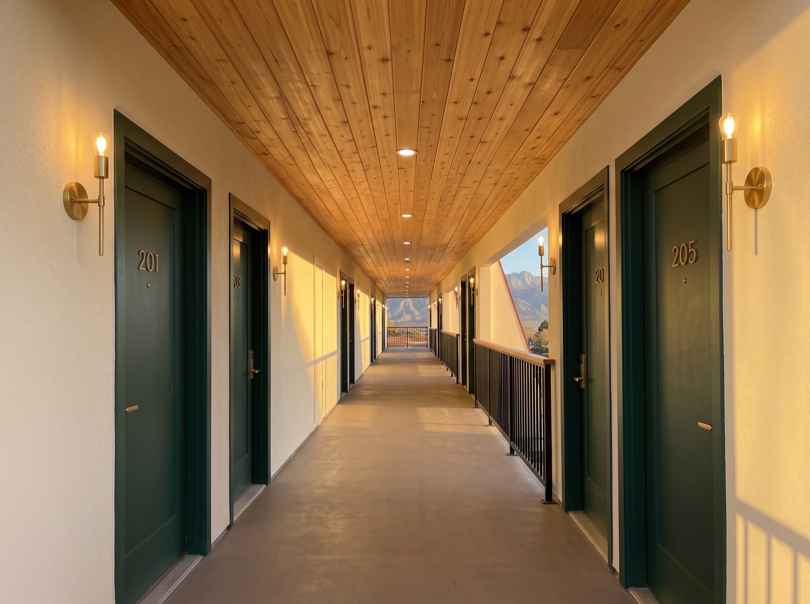Walkway option A